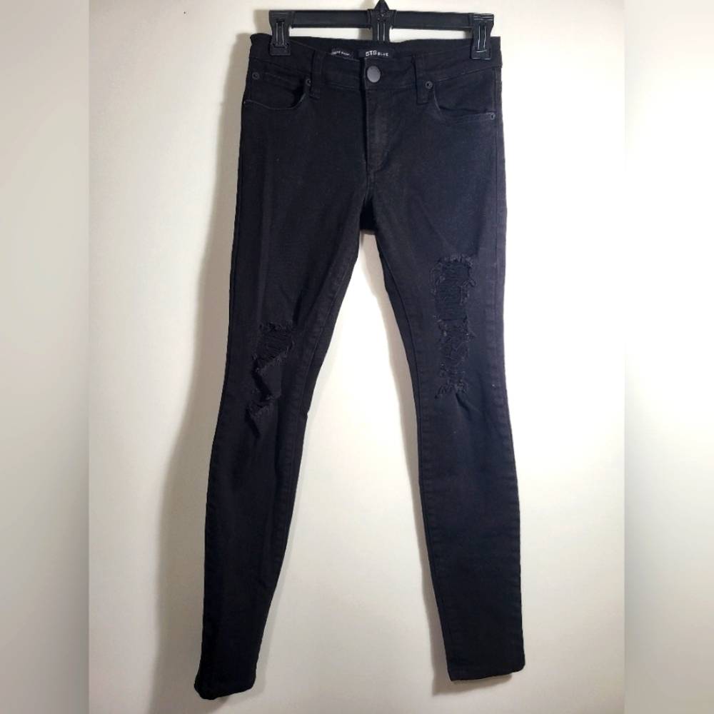STS Blue black Cassie skinny jeans      women's 25  #2284